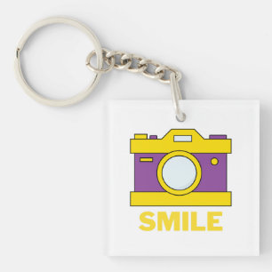Porte-clefs sourire pour photo gratuite