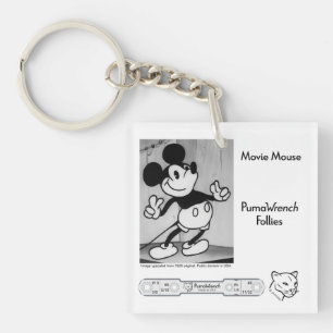 Porte-clefs Souris de Film - PumaWrench Follies