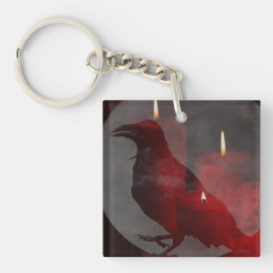 Porte-clefs Sous ton sort en rouge
