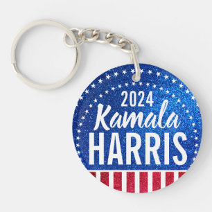 Porte-clefs Soutenez Kamala Harris 2024 Progrès et unité