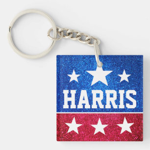 Porte-clefs Soutenez Kamala Harris 2024 Progrès et unité