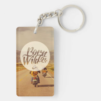 Porte-clefs Soutenu pour être sauvage