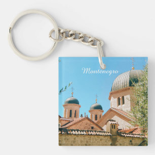 Porte-clefs souvenir de voyage à Kotor, Monténégro