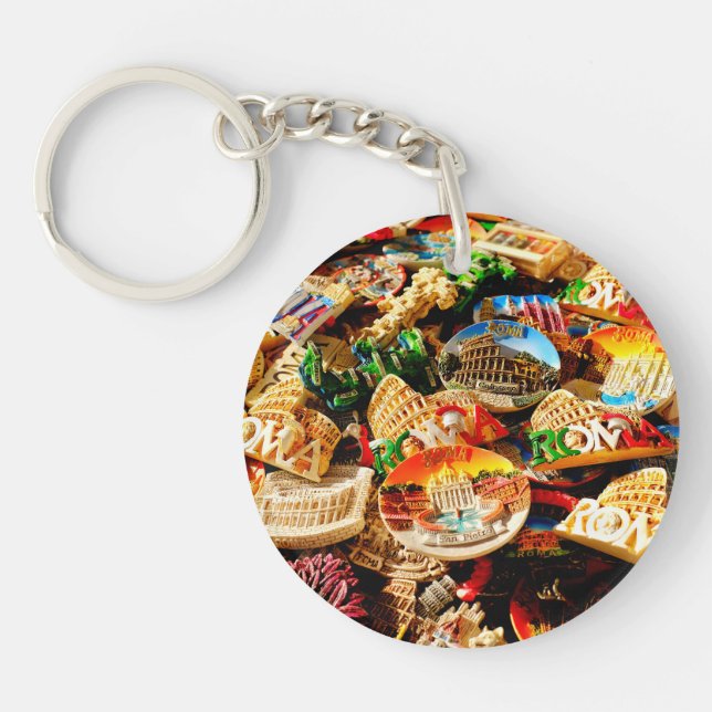 Porte-clefs Souvenirs de Rome (Devant)