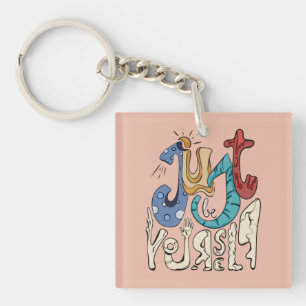 Porte-clefs Soyez Audacieux, Sois Toi : Soyez Simplement Vous-