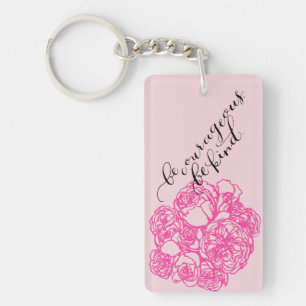 Porte-clefs Soyez courageux soit Aloha porte - clé aimable