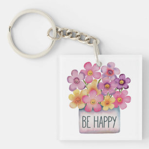Porte-clefs Soyez heureux