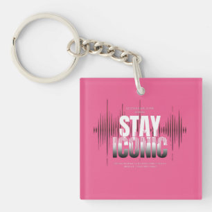 Porte-clefs Soyez Iconique