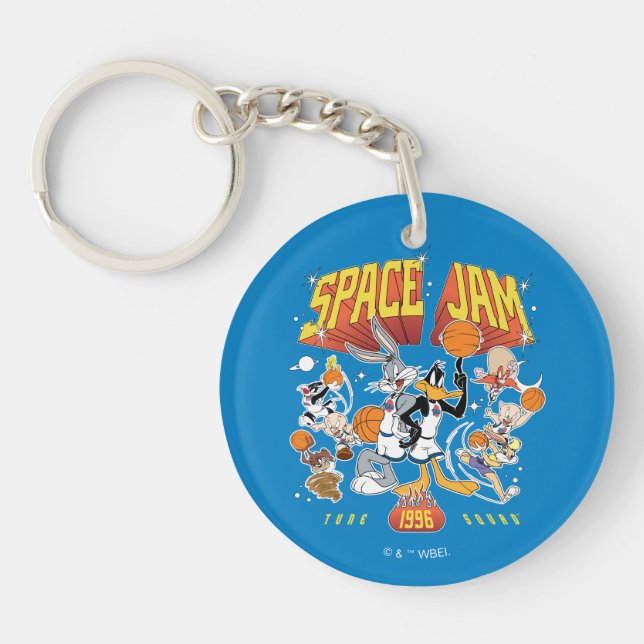 Porte-clefs SPACE JAM™ ÉQUIPE TUNE SQUAD™ Graphique 1996 (Devant)