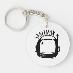 Porte-clefs Spaceman Vintage