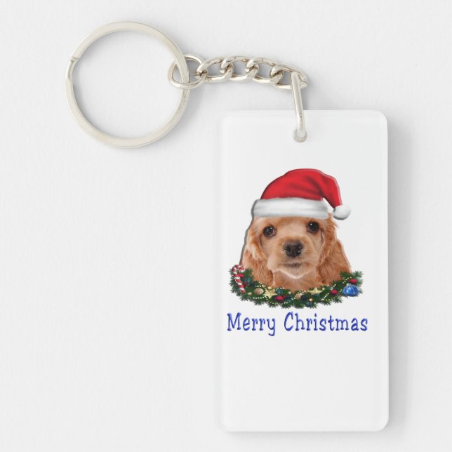 Porte-clefs Spaniels Cocker (Devant)