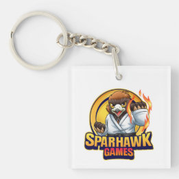 Porte-clefs SparhawkGames + Dojo Squad logo