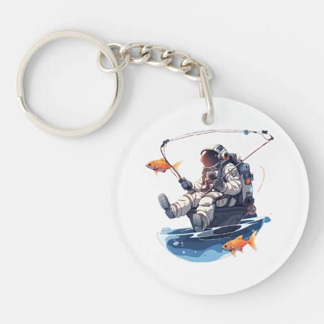 Porte-clefs spationaute (Devant)