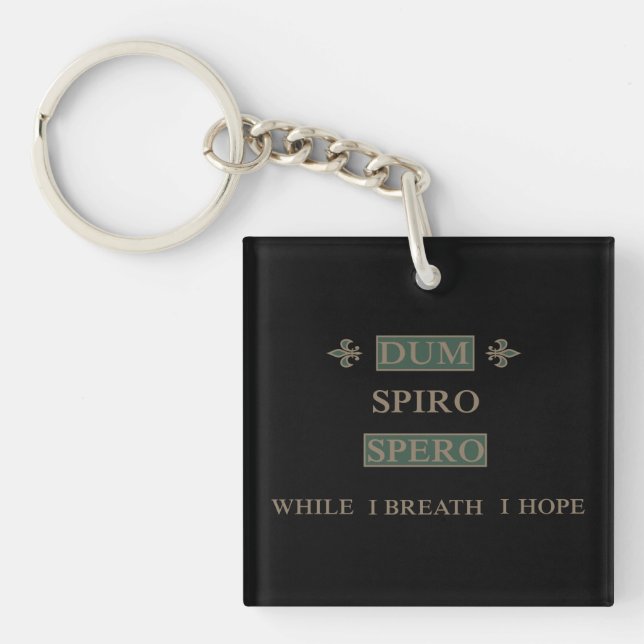 Porte-clefs sperme spiro (Devant)