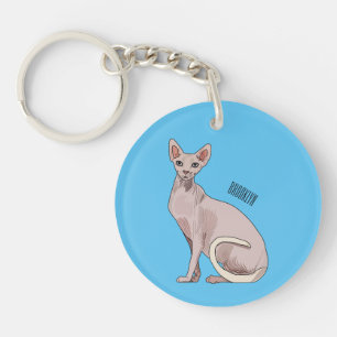 Porte-clefs Sphynx cat