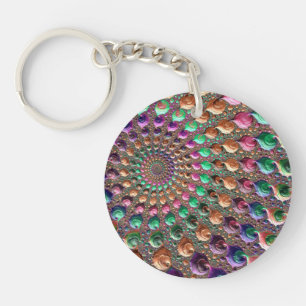 Porte-clefs Spirale vibrante