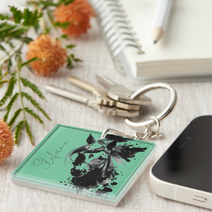 Porte-clefs Spirit Pony 3 Aqua