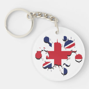 Porte-clefs Splatter Union Jack