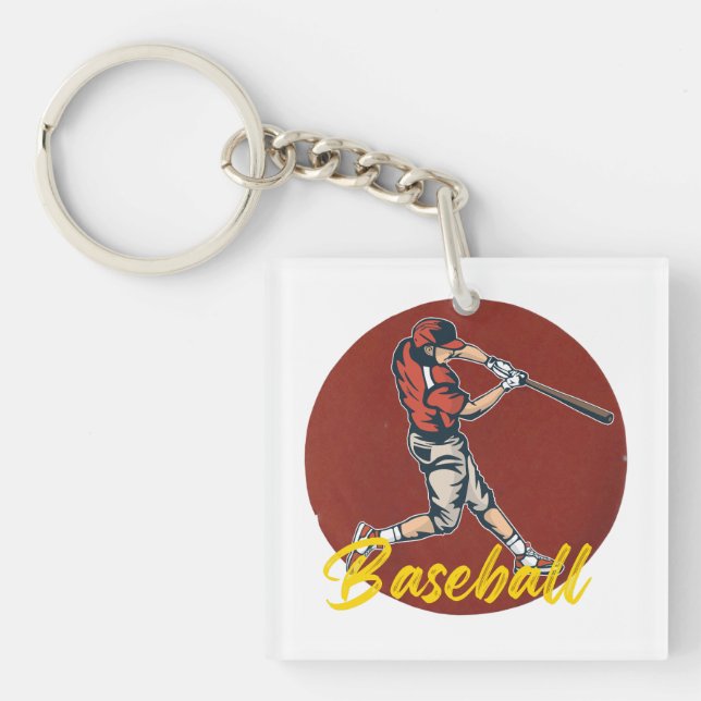 Porte-clefs Sport de baseball (Devant)