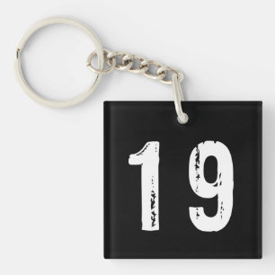 Porte-clefs Sport numéro 19