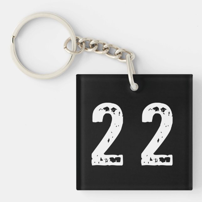 Porte-clefs Sport numéro 22 (Devant)
