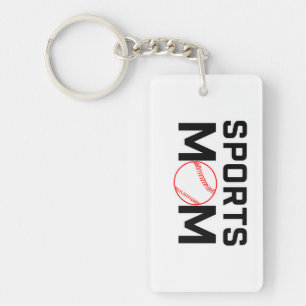 Porte-clefs Sports Maman Design de baseball