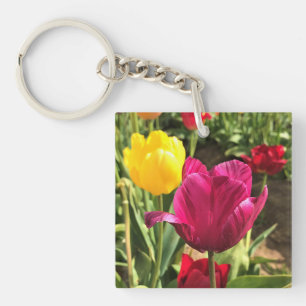 Porte-clefs Spring tulips, Oregon