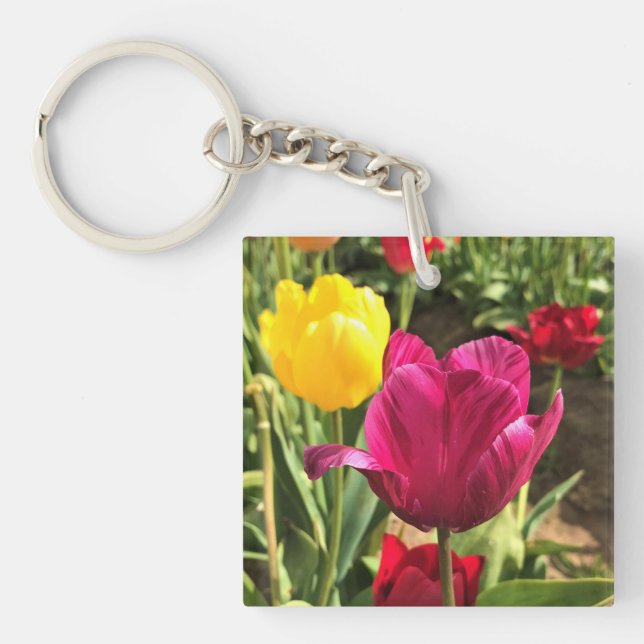 Porte-clefs Spring tulips, Oregon (Devant)