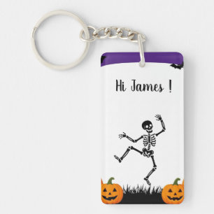 Porte-clefs Squelette dansant