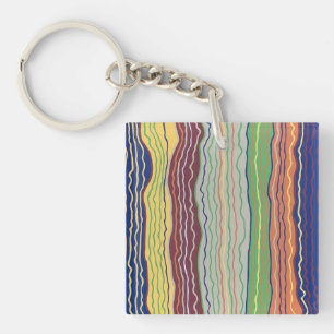 Porte-clefs Squiggles modernes 3 Porte - clé