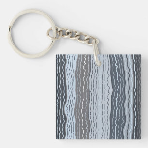 Porte-clefs Squiggles modernes 5 Porte - clé