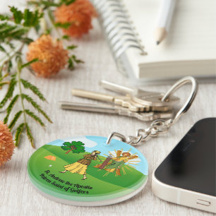 Porte-clefs SS. Andrew & Jude avec 2 Golfeuses