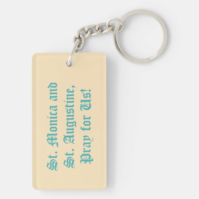 Porte-clefs SS. Monica et Augustine à Ostia (SAU 047) (Dos)