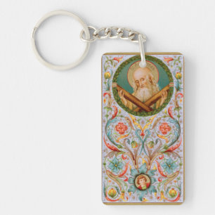 Porte-clefs St. André l'Apôtre (JMAS 02) Rectangulaire