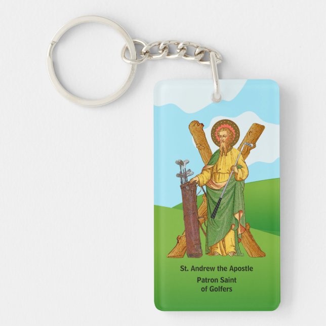 Porte-clefs St. André l'Apôtre / St. Jude Thaddée  (Devant)