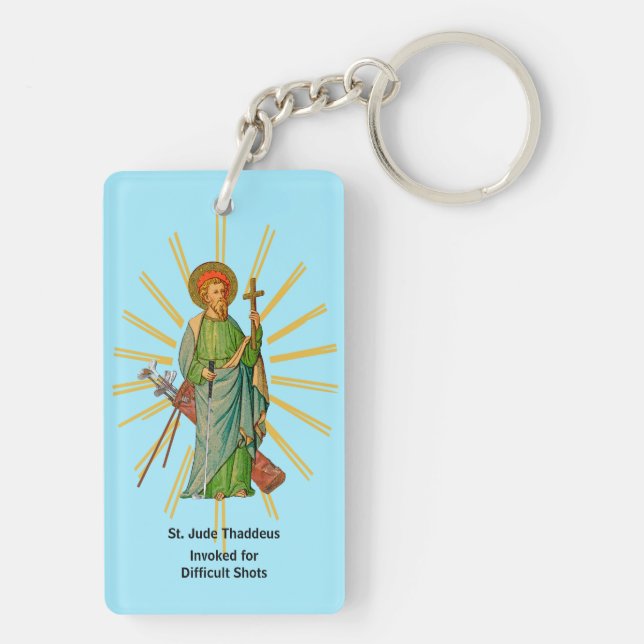 Porte-clefs St. André l'Apôtre / St. Jude Thaddée (Dos)