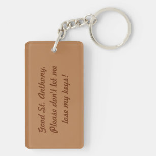 Porte-clefs St. Antoine de Padoue & l'Enfant Jésus (JM 05)