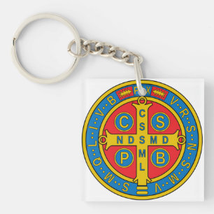 Porte-clefs St Benedict Medal