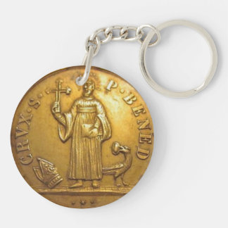 Porte-clefs St Benedict medal Keychain