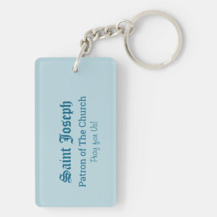 Porte-clefs St. Joseph, tout-petit CC, anges avec modèle du Va