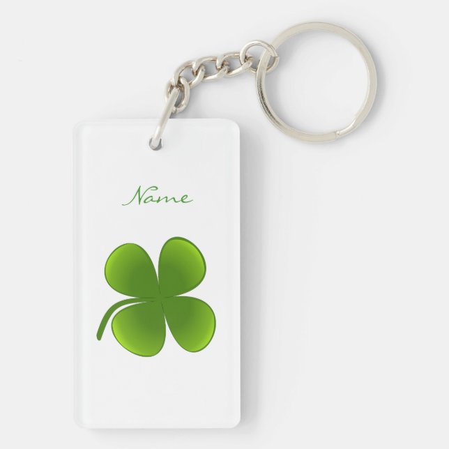 Porte-clefs St Patrick's Day Shamrocks Thunder_Cove (Dos)