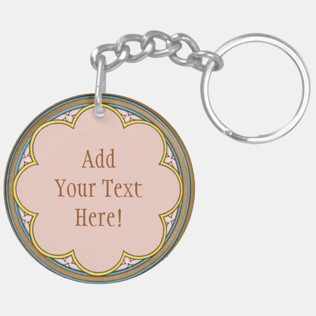 Porte-clefs St. Peter Claver (BK 058) Round (Dos gauche)