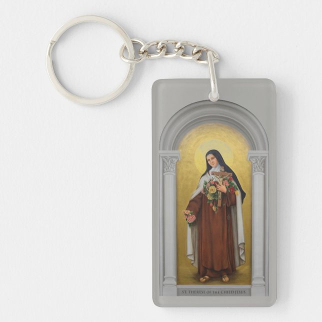 Porte-clefs St. Therese of the Child Jesus Painting (Devant)