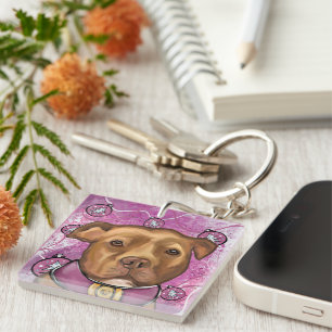 PORTE-CLEFS STAFFORDSHIRE AMÉRICAIN  