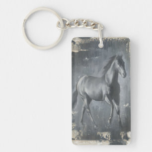 Porte-clefs Stallion noir