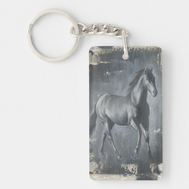 Porte-clefs Stallion noir (Devant)