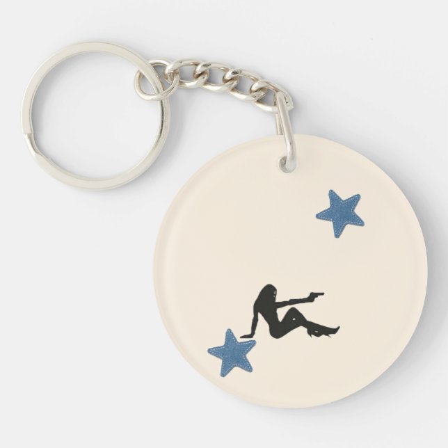 Porte-clefs star (Devant)