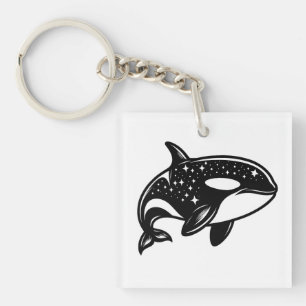 Porte-clefs Starry Orca