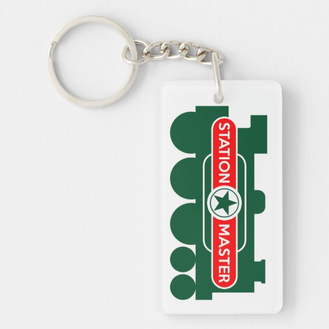 Porte-clefs Station Master, Train (Devant)