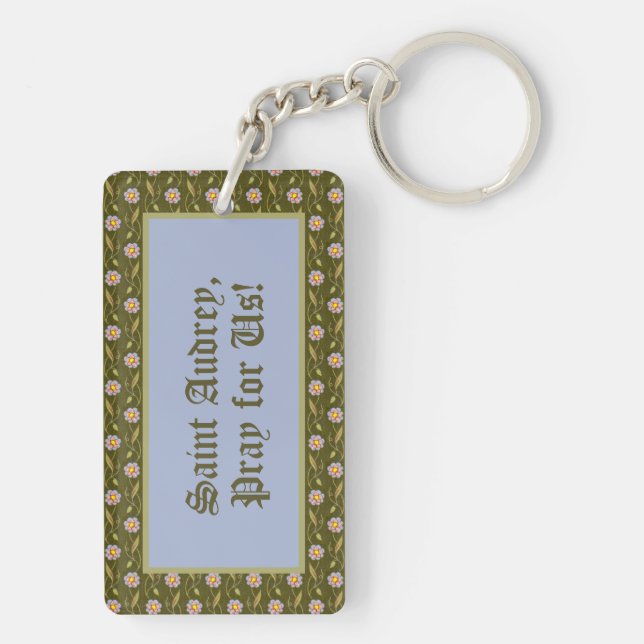 Porte-clefs Ste. Audrey (Etheldreda) (P 003) (Dos)